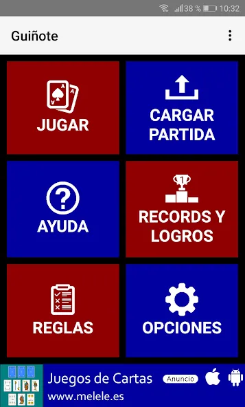 Guiñote [MOD: безлимитные монеты и подсказки] Screenshot 1
