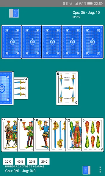 Guiñote [MOD: безлимитные монеты и подсказки] Screenshot 2