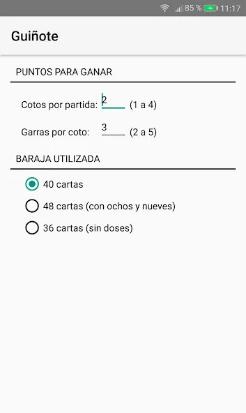 Guiñote [MOD: безлимитные монеты и подсказки] Screenshot 4