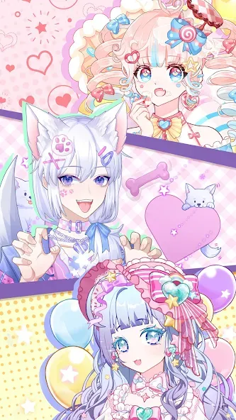 Anime Avatar Maker Creator [MOD: разблокированы все предметы и функции] Screenshot 4