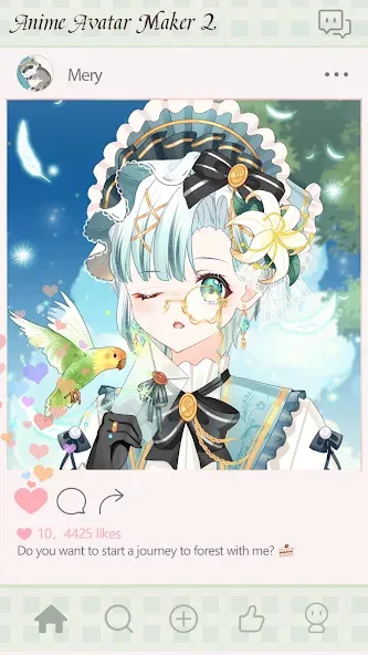 Anime Avatar Maker 2 [MOD: все предметы разблокированы] Screenshot 2