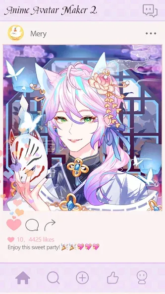 Anime Avatar Maker 2 [MOD: все предметы разблокированы] Screenshot 5