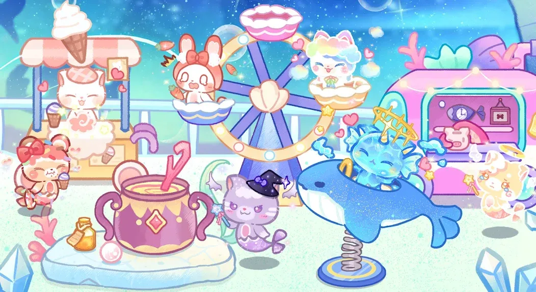 Lovely Cat:Mercat Castle [MOD: много монет и открыты все уровни] Screenshot 2