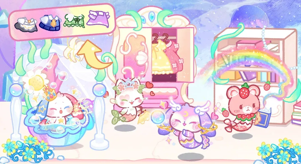 Lovely Cat:Mercat Castle [MOD: много монет и открыты все уровни] Screenshot 3