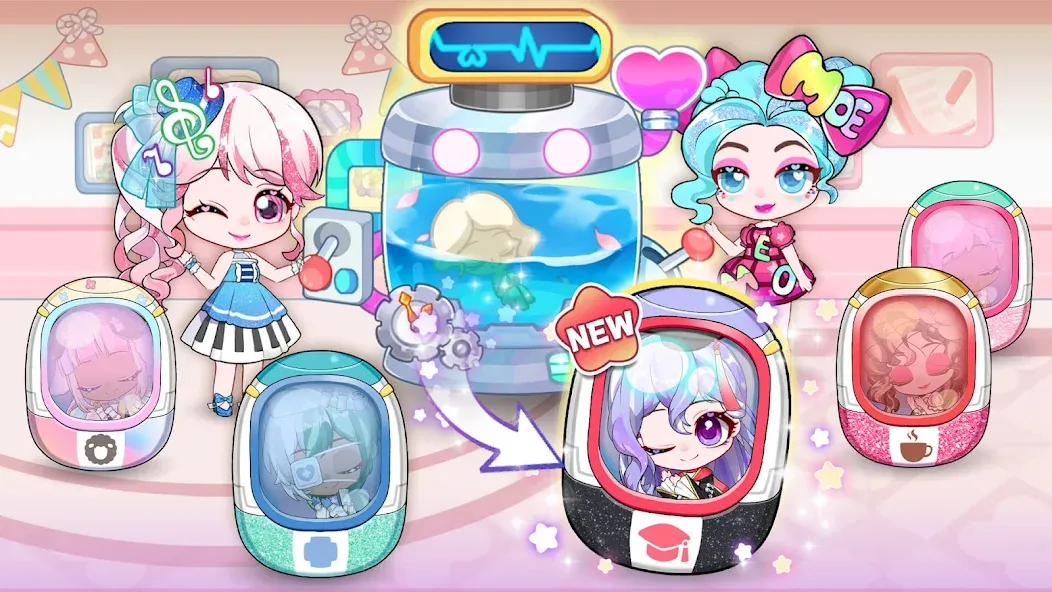 Chibi Doll: My School [MOD: разблокированы все наряды и локации] Screenshot 3