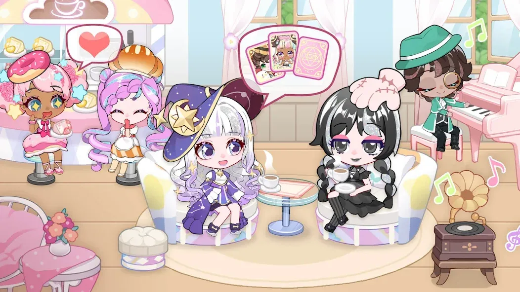 Chibi Doll: My School [MOD: разблокированы все наряды и локации] Screenshot 4