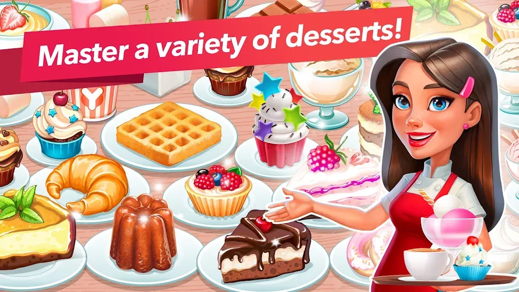 My Cafe — Restaurant Game [MOD: безлимитные монеты и алмазы] Screenshot 5