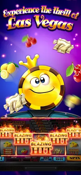 Full House Casino - Slots Game [MOD: безлимитные монеты и бесплатные вращения] Screenshot 2