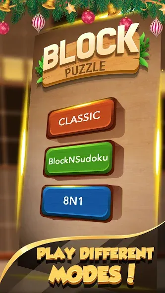Wood Block Puzzle - Wood crush [MOD: без рекламы и бесконечные подсказки] Screenshot 4