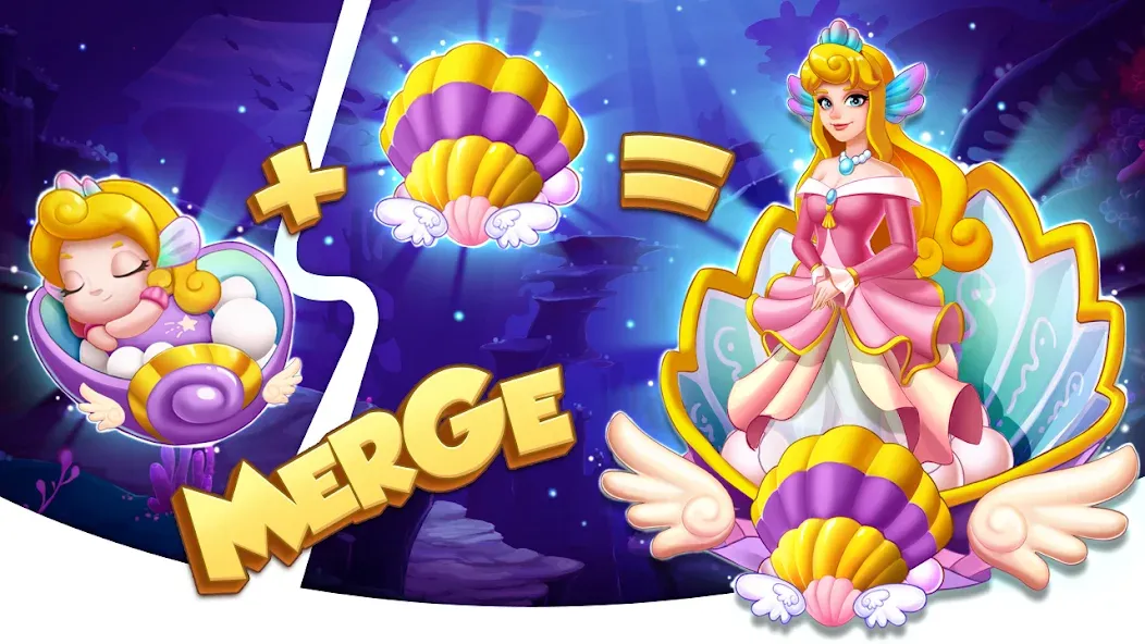 Merge Seatopia:Merge 3 Puzzles [MOD: безлимитные деньги и ресурсы] Screenshot 5