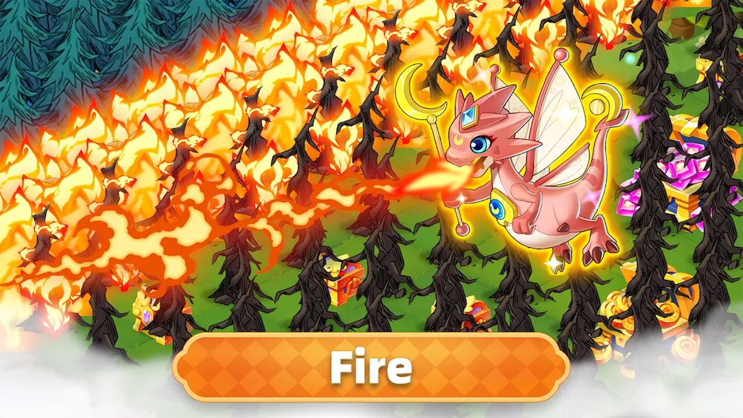 Merge Legends: Dragon Island [MOD: безлимитные ресурсы и открыты драконы] Screenshot 2