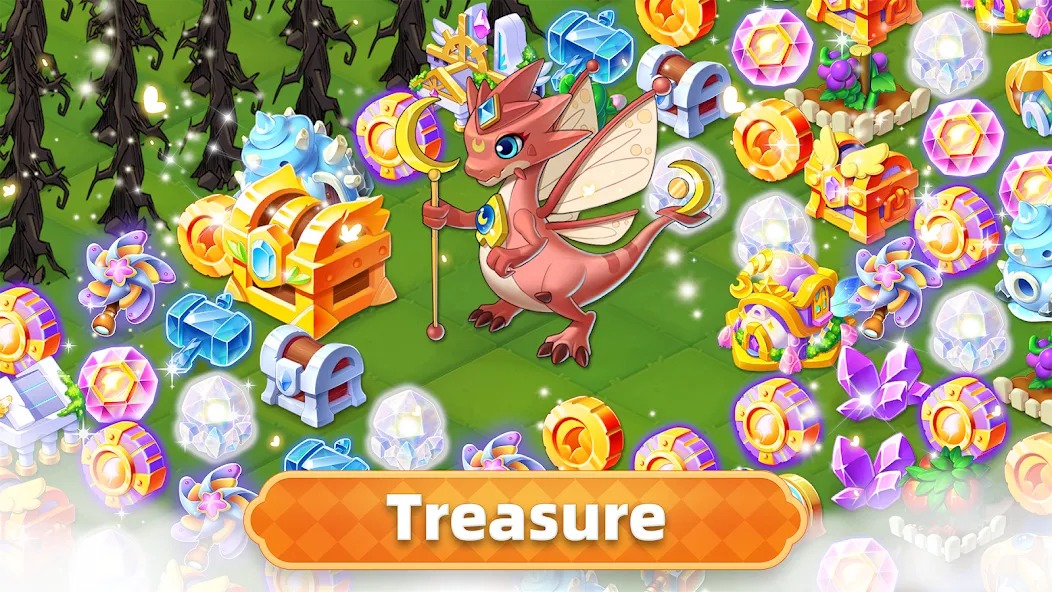 Merge Legends: Dragon Island [MOD: безлимитные ресурсы и открыты драконы] Screenshot 3