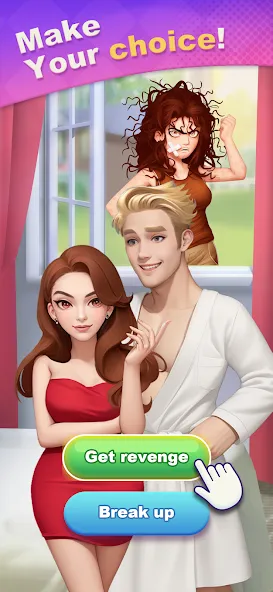 Merge Lover: Story &amp; Makeover [MOD: безлимитные деньги и энергия] Screenshot 1