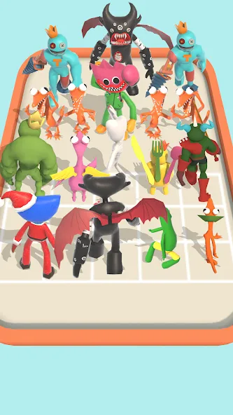 Merge Monster Squad [MOD: безлимитные монеты и усиленные монстры] Screenshot 5
