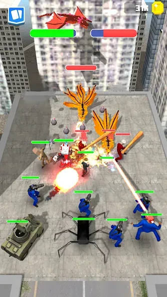 Monster Battle Survivor Series [MOD: безлимитные ресурсы и усиленные монстры] Screenshot 3