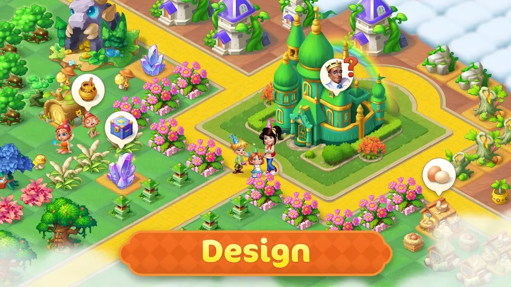 Merge Fables® [MOD: безлимитная энергия и быстрые слияния] Screenshot 1