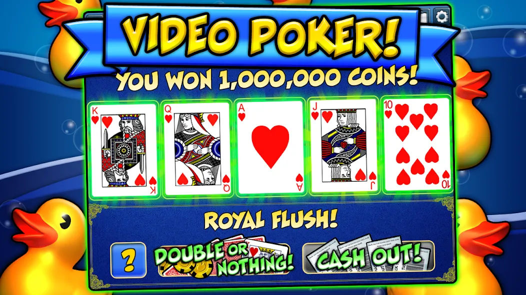 Lucky Duck Slots [MOD: безлимитные монеты и бонусы] Screenshot 2