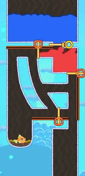 Save The Fish! [MOD: безлимитные монеты и все уровни] Screenshot 3