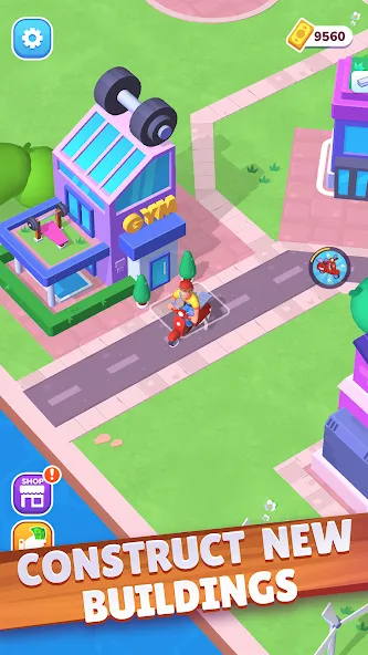 Town Mess - Building Adventure [MOD: безлимитные деньги и ресурсы] Screenshot 2