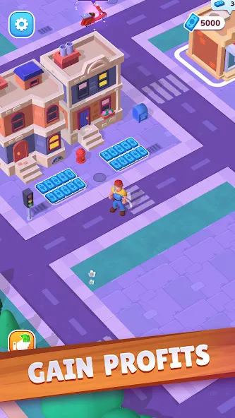 Town Mess - Building Adventure [MOD: безлимитные деньги и ресурсы] Screenshot 4