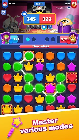 Match Brawl [MOD: много монет и усиленные бонусы] Screenshot 4