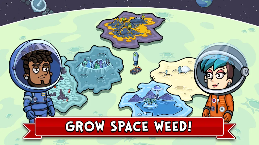 Weed Inc: Idle Tycoon [MOD: безлимитные деньги и все открыто] Screenshot 4