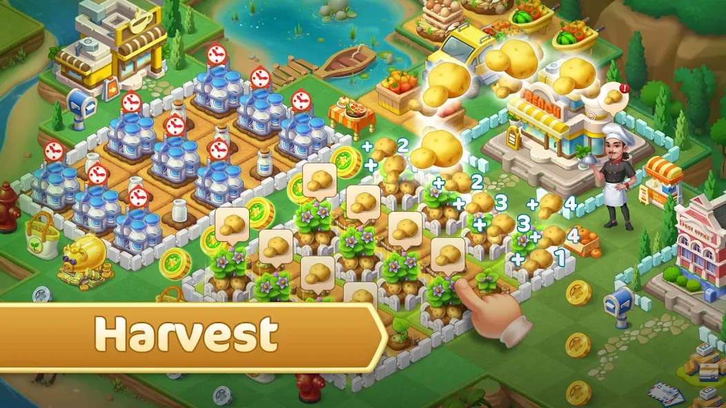 Merge County® [MOD: безлимитные деньги и энергия] Screenshot 2