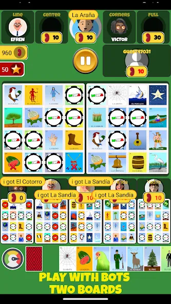 Loteria Mexicana Game [MOD: безлимитные монеты и подсказки] Screenshot 3