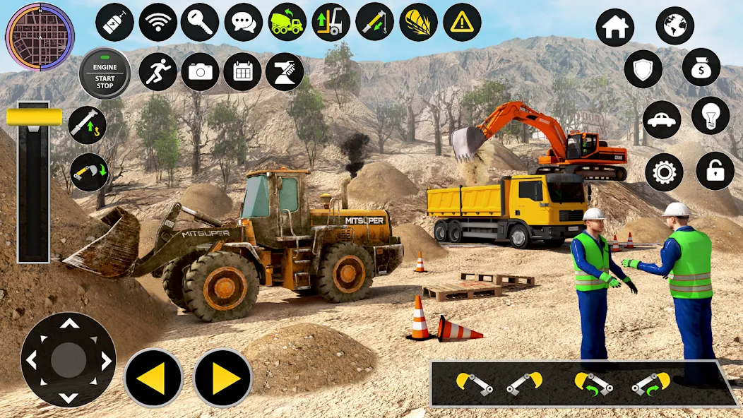 Construction Excavator Game 3D [MOD: безлимитные деньги и техника открыта] Screenshot 5