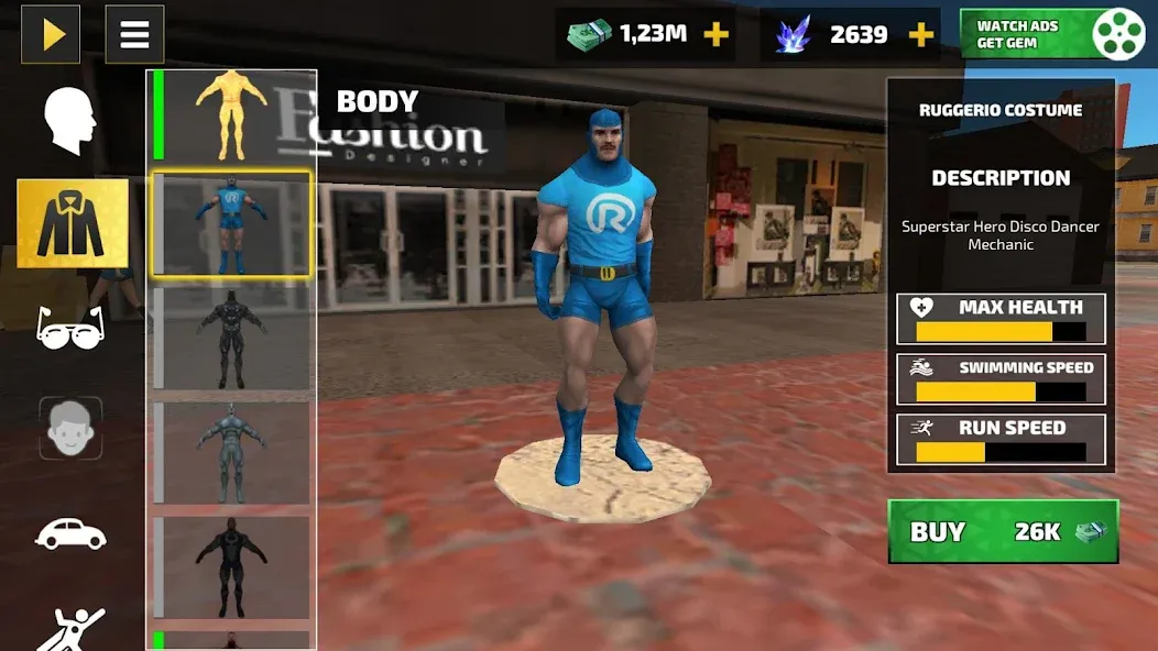 Rope Hero: Vice Town [MOD: безлимитные деньги и суперспособности] Screenshot 1