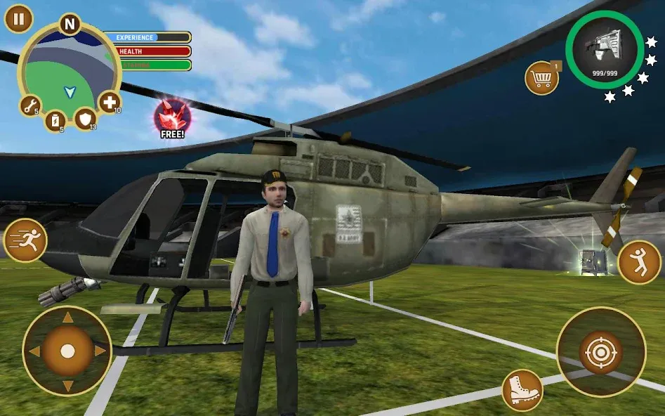 Miami Crime Police [MOD: безлимитные деньги и оружие] Screenshot 1