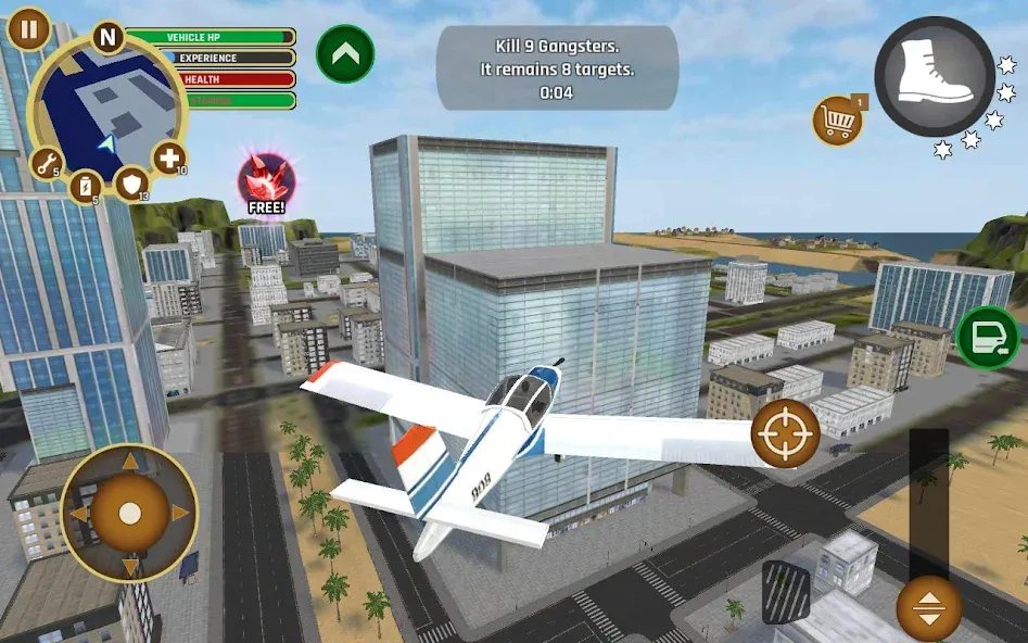 Miami Crime Police [MOD: безлимитные деньги и оружие] Screenshot 5