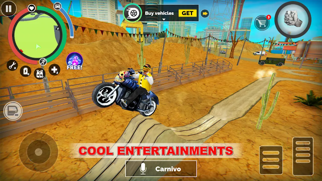 Vegas Crime Simulator [MOD: безлимитные деньги и оружие] Screenshot 3