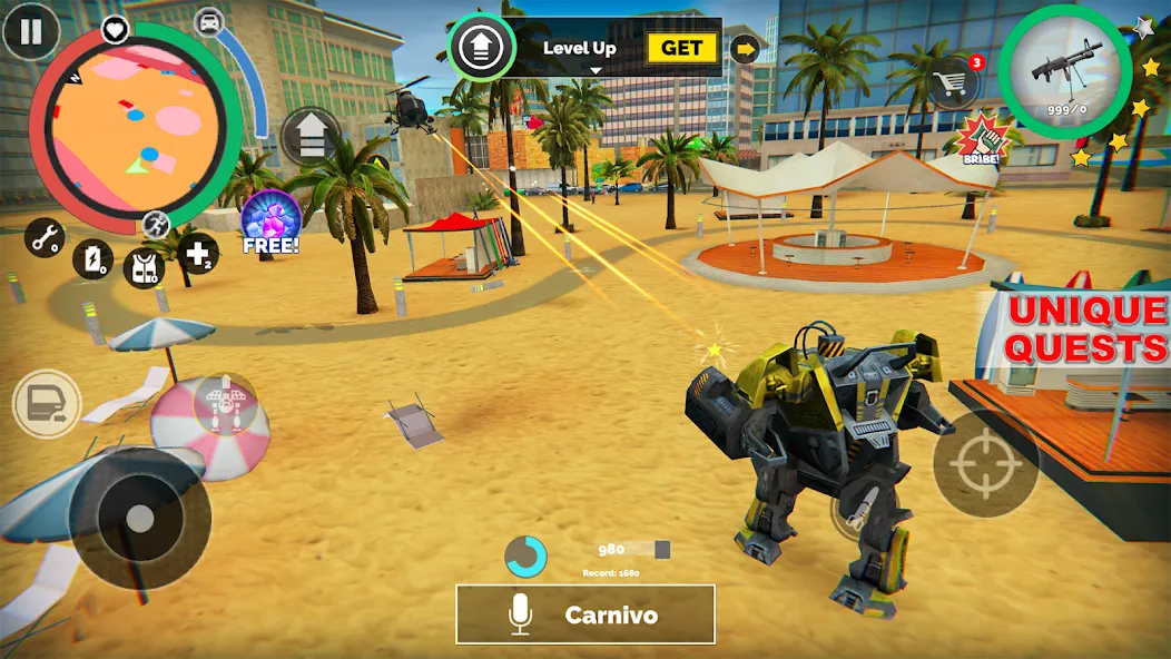 Vegas Crime Simulator [MOD: безлимитные деньги и оружие] Screenshot 5
