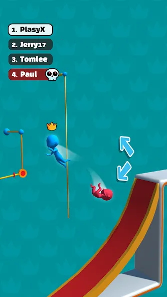 Run Race 3D — Fun Parkour Game [MOD: без рекламы и много монет] Screenshot 3