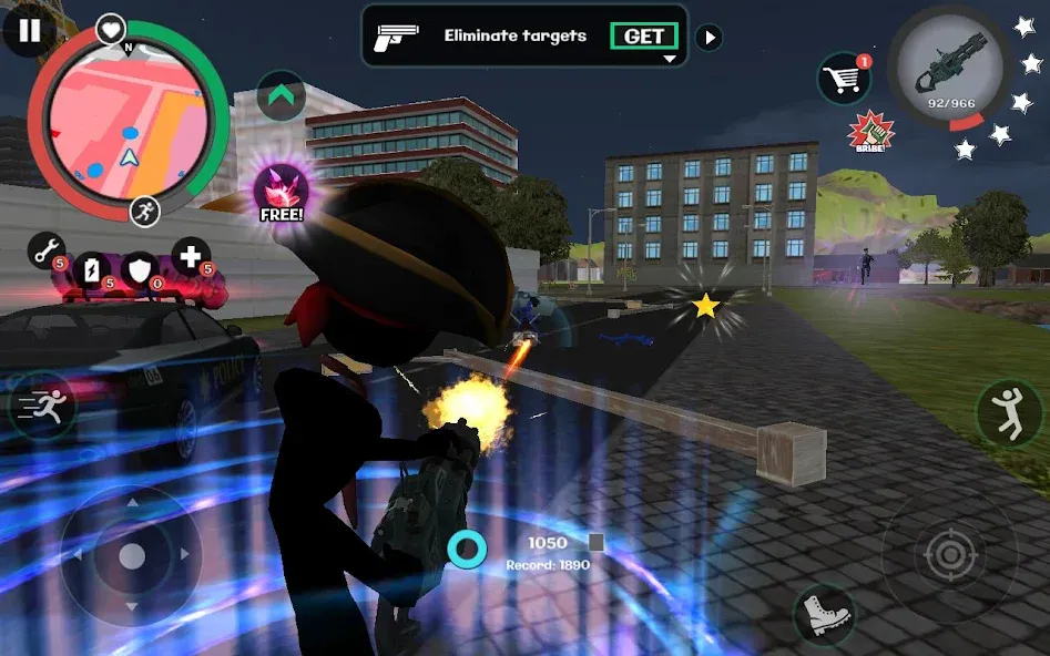 Stick Rope Hero 2 [MOD: безлимитные деньги и улучшенная паутина] Screenshot 5