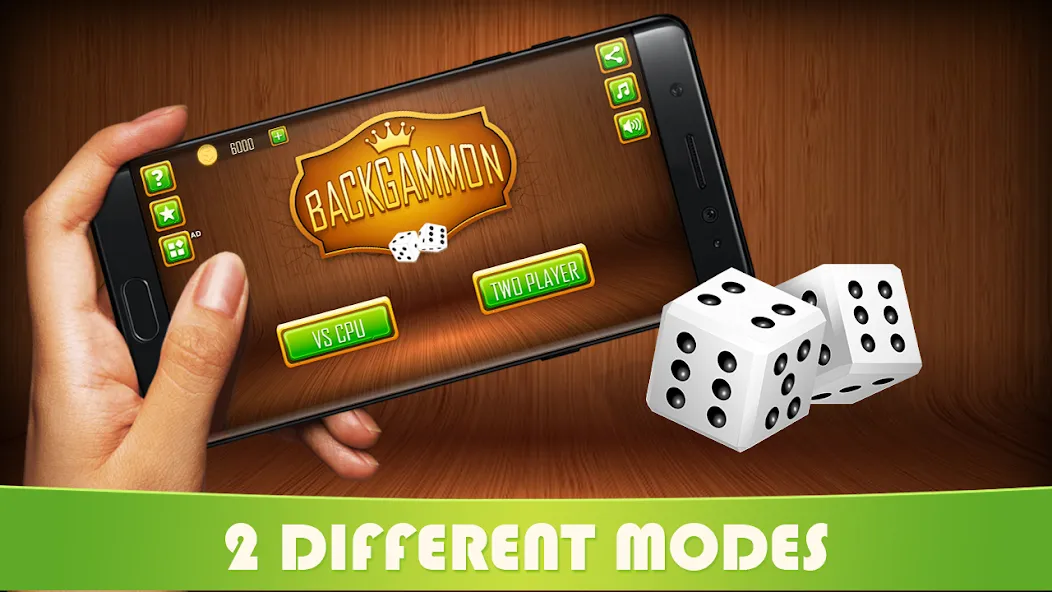 Backgammon board game - Tavla [MOD: без рекламы и открыты все функции] Screenshot 3
