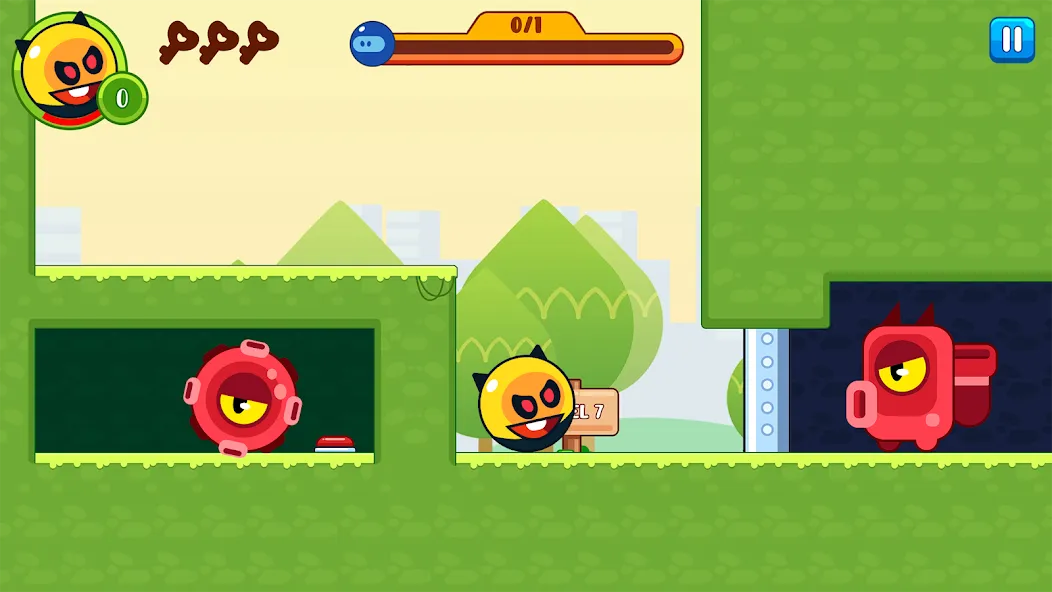 Ball Evo: Bounce Heroes [MOD: много жизней и открыты уровни] Screenshot 1