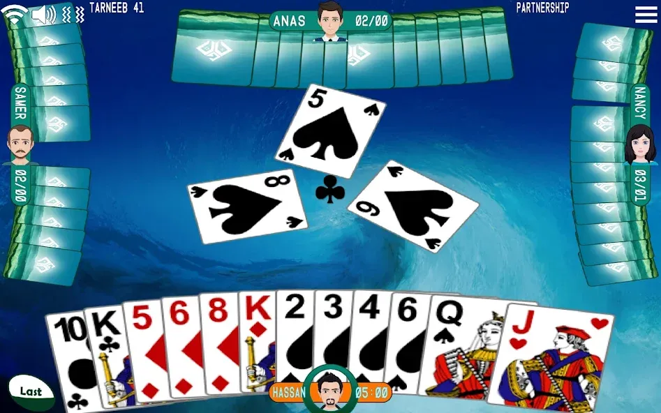 Golden Card Games Tarneeb Trix [MOD: безлимитные монеты и открыты все режимы] Screenshot 1