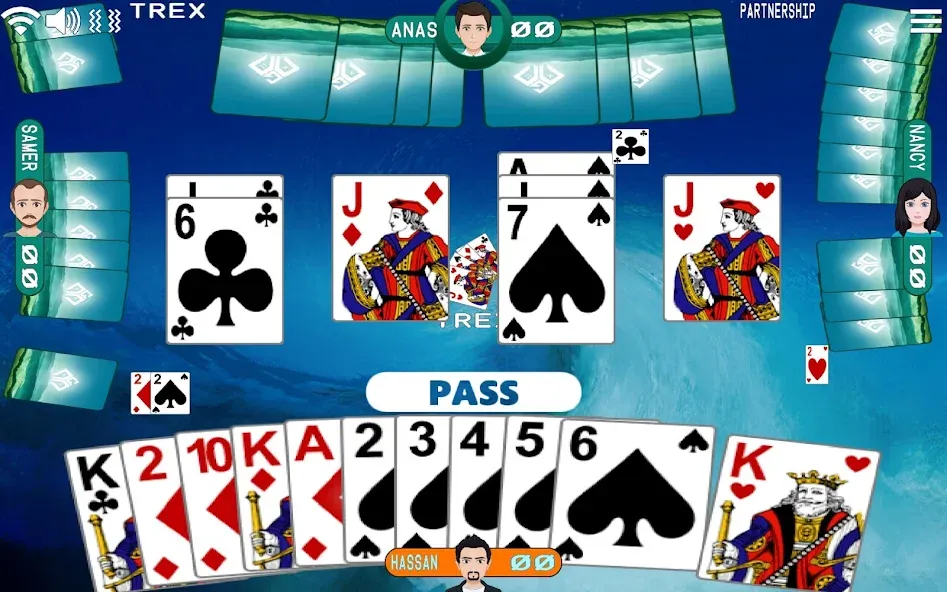 Golden Card Games Tarneeb Trix [MOD: безлимитные монеты и открыты все режимы] Screenshot 2
