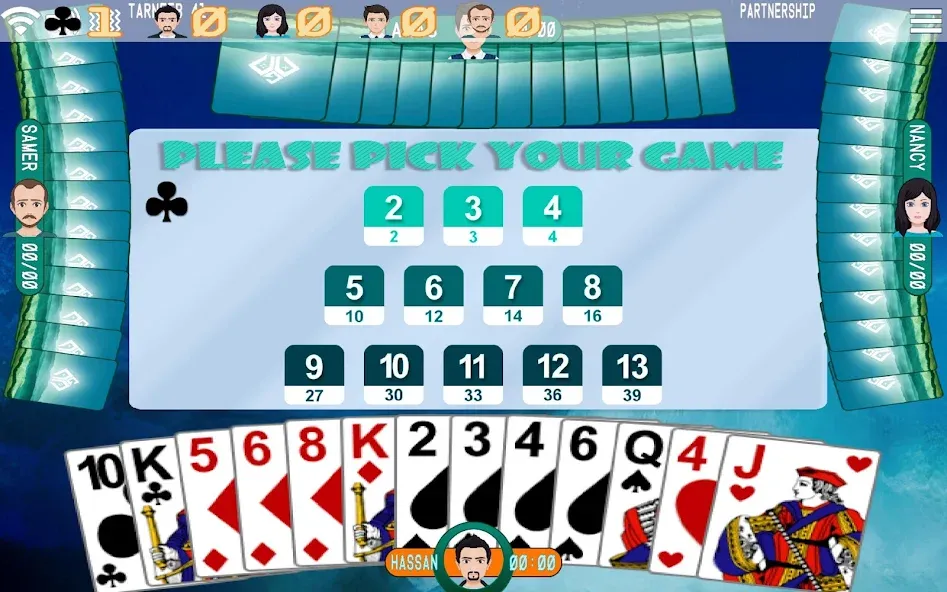 Golden Card Games Tarneeb Trix [MOD: безлимитные монеты и открыты все режимы] Screenshot 4