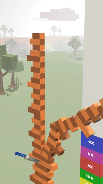 Slice Master  Robux Roblominer [MOD: безлимитные робуксы и быстрый прогресс] Screenshot 2