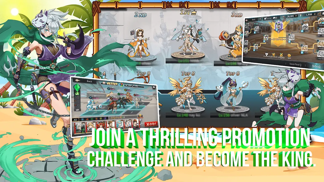 Eternal Heroes : 1088 Draw [MOD: 1088 бесплатных призывов и герои] Screenshot 3
