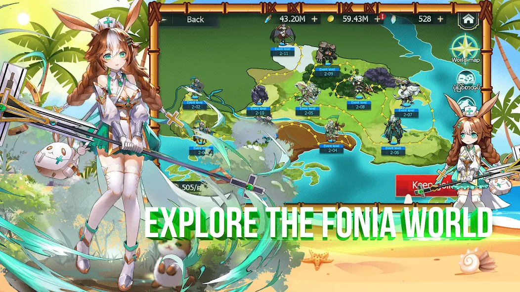 Eternal Heroes : 1088 Draw [MOD: 1088 бесплатных призывов и герои] Screenshot 4