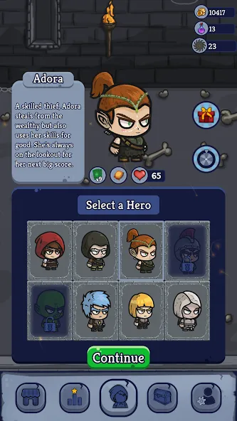 Rogue Ascension: Roguelike RPG [MOD: бесконечные ресурсы и усиленные герои] Screenshot 1