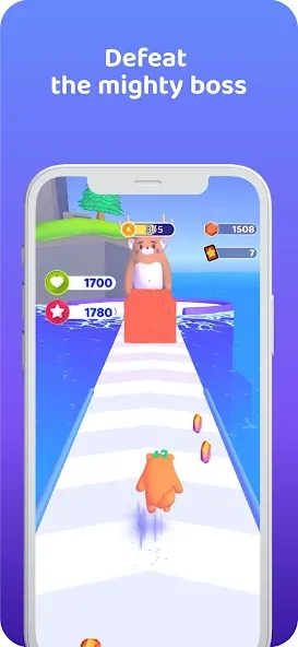 Walken Runner [MOD: бесконечная энергия и быстрый бег] Screenshot 2