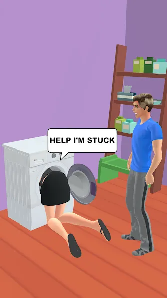 Couple Life 3D [MOD: без рекламы и все уровни открыты] Screenshot 2