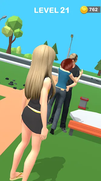 Couple Life 3D [MOD: без рекламы и все уровни открыты] Screenshot 3