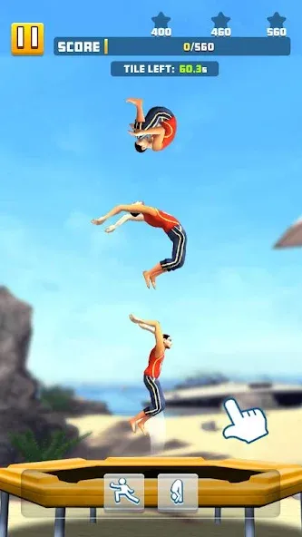Flip Bounce [MOD: безлимитные жизни и бонусы] Screenshot 1