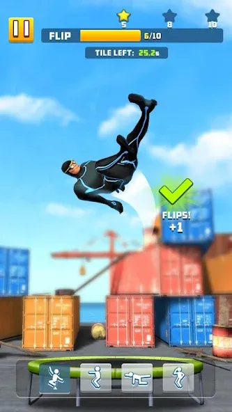 Flip Bounce [MOD: безлимитные жизни и бонусы] Screenshot 2
